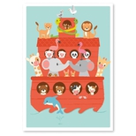 Noahs ark plakat, 50*70 cm