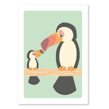 50Studio Circus plakat, Tucan & unge A4