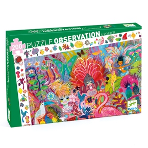 Observationspuslespil, Rio karneval 200 brikker