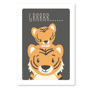 Tiger postkort