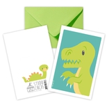 Dinosaur, dobbeltkort m/kuvert