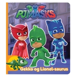 PJ Masks - Gekko og Lionel-saurus (lille papbog)