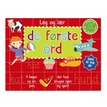 Skriv og visk ud - De frste ord - kuffert med 4 bger og pen