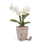 Amuseable Silly Orkidé hvid, 27 cm