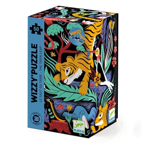 Wizzy' Puzzles, Tigerspringet 50 brikker