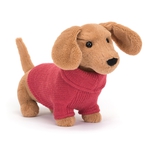 DOGS - Sweater Gravhund, Pink 14 cm