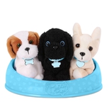 Pucci Adopter en hund, bl kurv