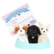 Pucci Adopter en hund, bl kurv