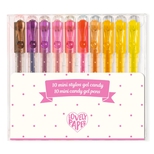 Lovely Paper 10 mini gel penne, candy