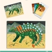 Kreativt aktivitetsæt, Dinosaurer