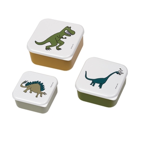 Dino snackbokse, 3 stk.