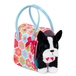 Pucci hund i blomstret taske