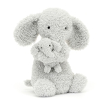 Huddles Elefant gr, 26 cm