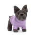 DOGS - Sweater Fransk Bulldog, lilla 19 cm