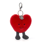Fun, Amuseables Hjerte vedhng til taske, 16 cm