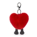Fun, Amuseables Hjerte vedhng til taske, 16 cm