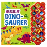 Masser af dinosaurer - med 22 lydknapper