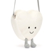 Fun, Amuseables Hjerte taske, creme 18 cm