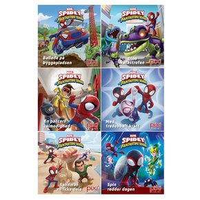 Pixi-serie 154: Spidey og hans fantastiske venner (kolli 48)
