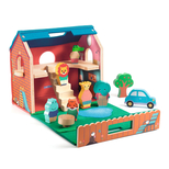 SoftiHouse med figure