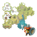 Arty Toys BARBARIOUS, Puzzl'up legeverden + Alric figur